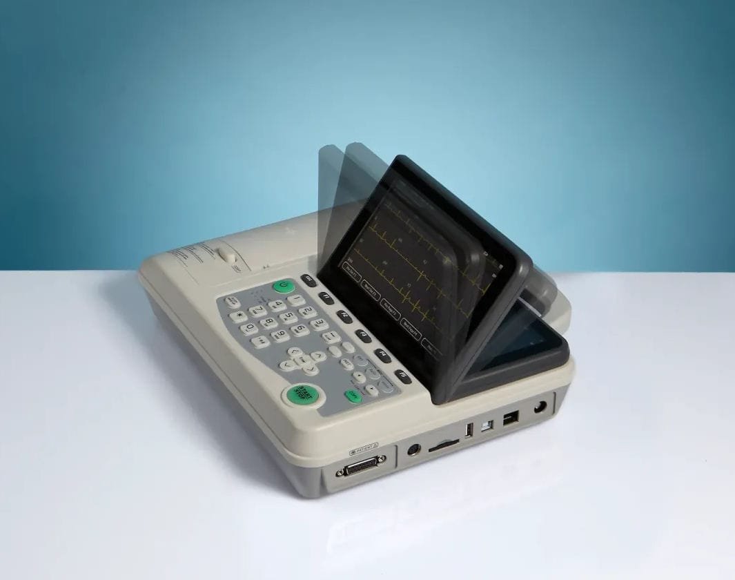 Resting electrocardiograph EUROECG 1201A alternate view image 2