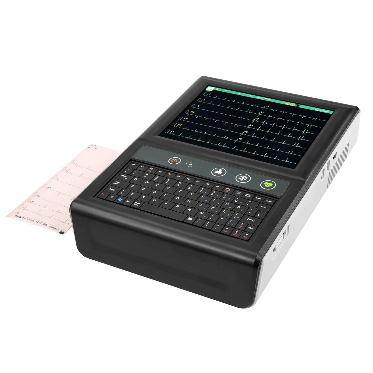 Resting electrocardiograph T12B