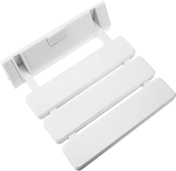 Shower Chair Wall Mounted - White
