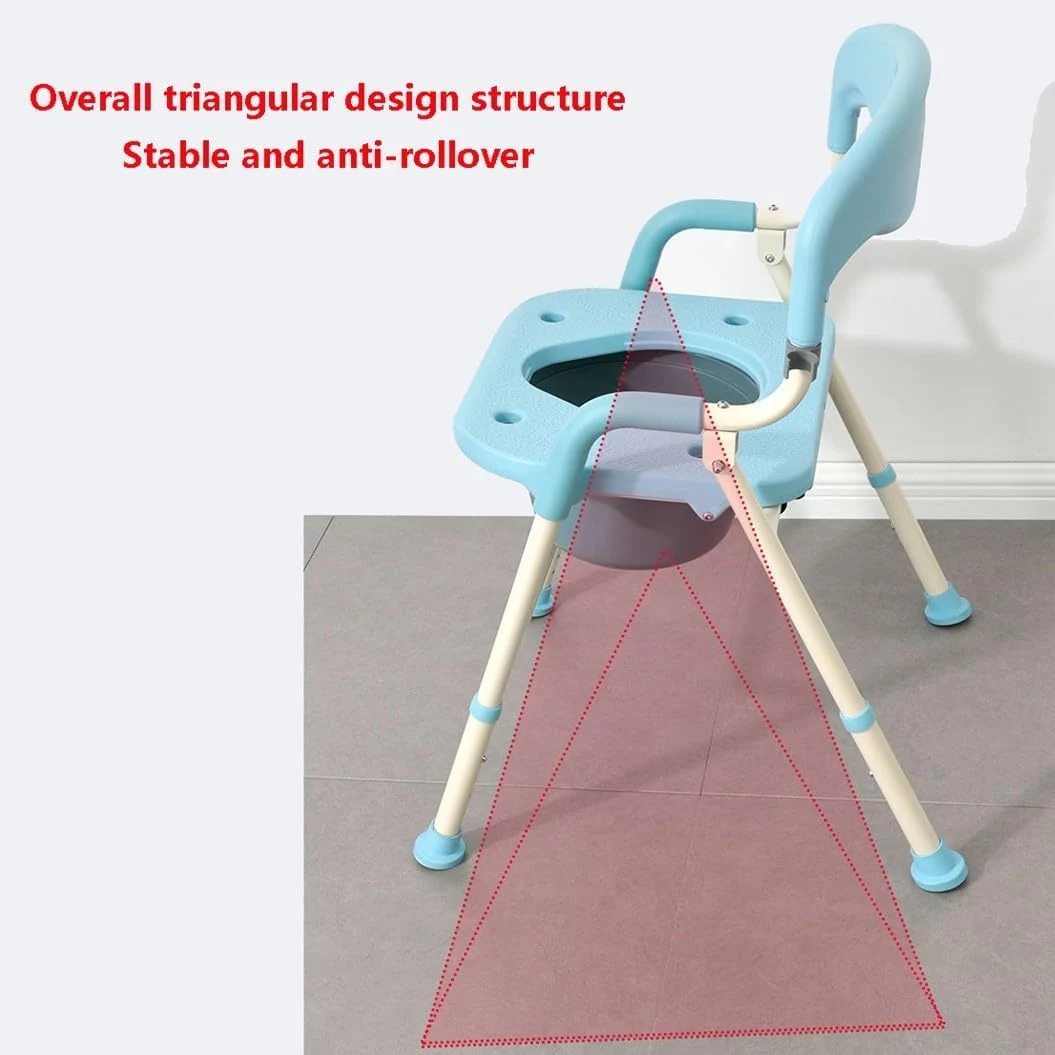 Shower Chair With Commode Chair image 3