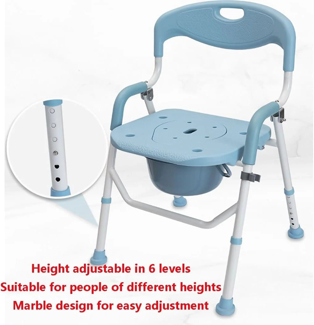 Shower Chair With Commode Chair image 4