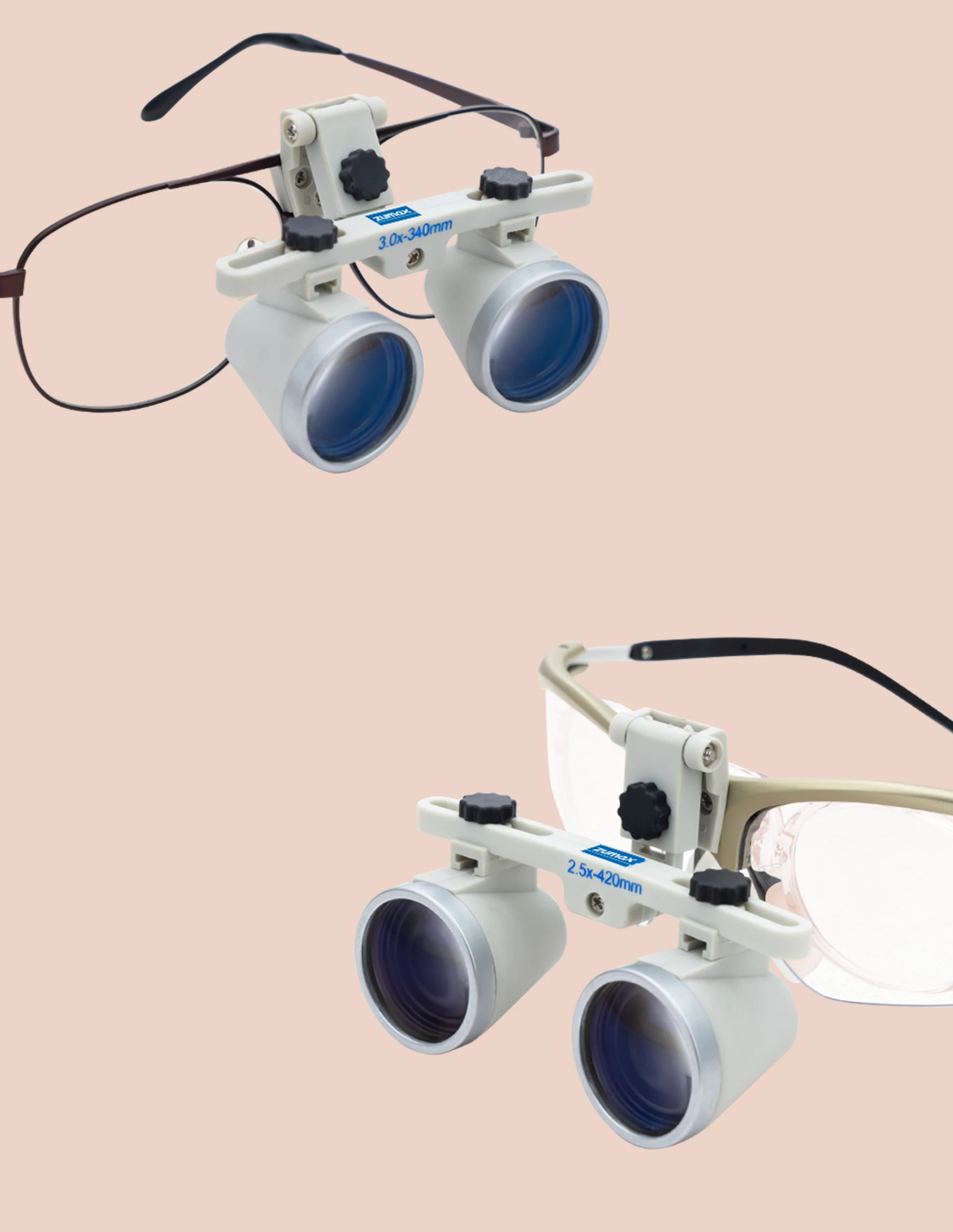 SLE Binocular Loupes Zumax alternate view image 2