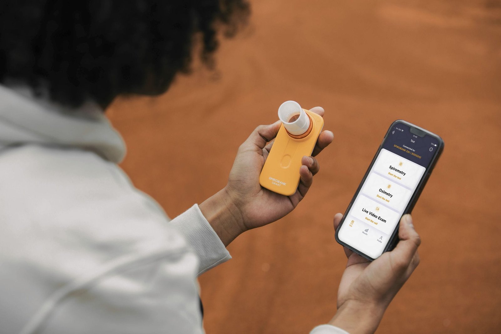 Smartphone-based spirometer Spirobank Smart image 4