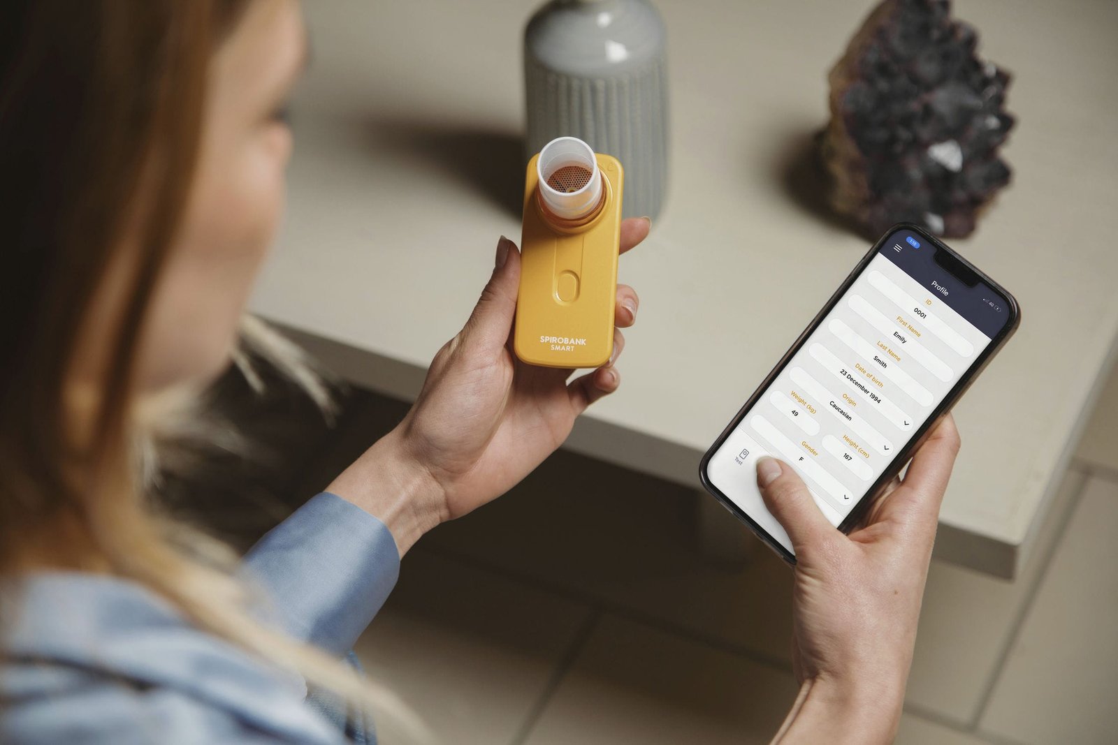 Smartphone-based spirometer Spirobank Smart image 6
