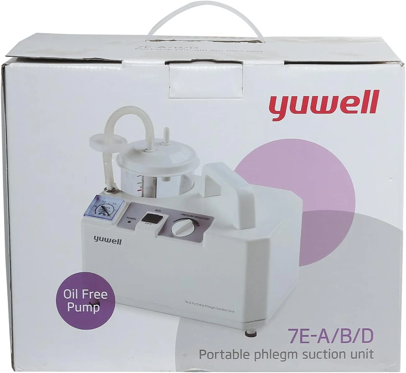 Suction Machine Portable 7E-A Yuwell image 2