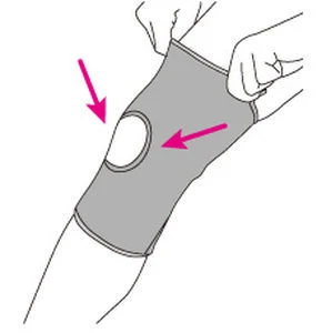 SUPER ELASTIC KNEE SUPER WITH PATELLA OPENING 5702 alternate view image 2