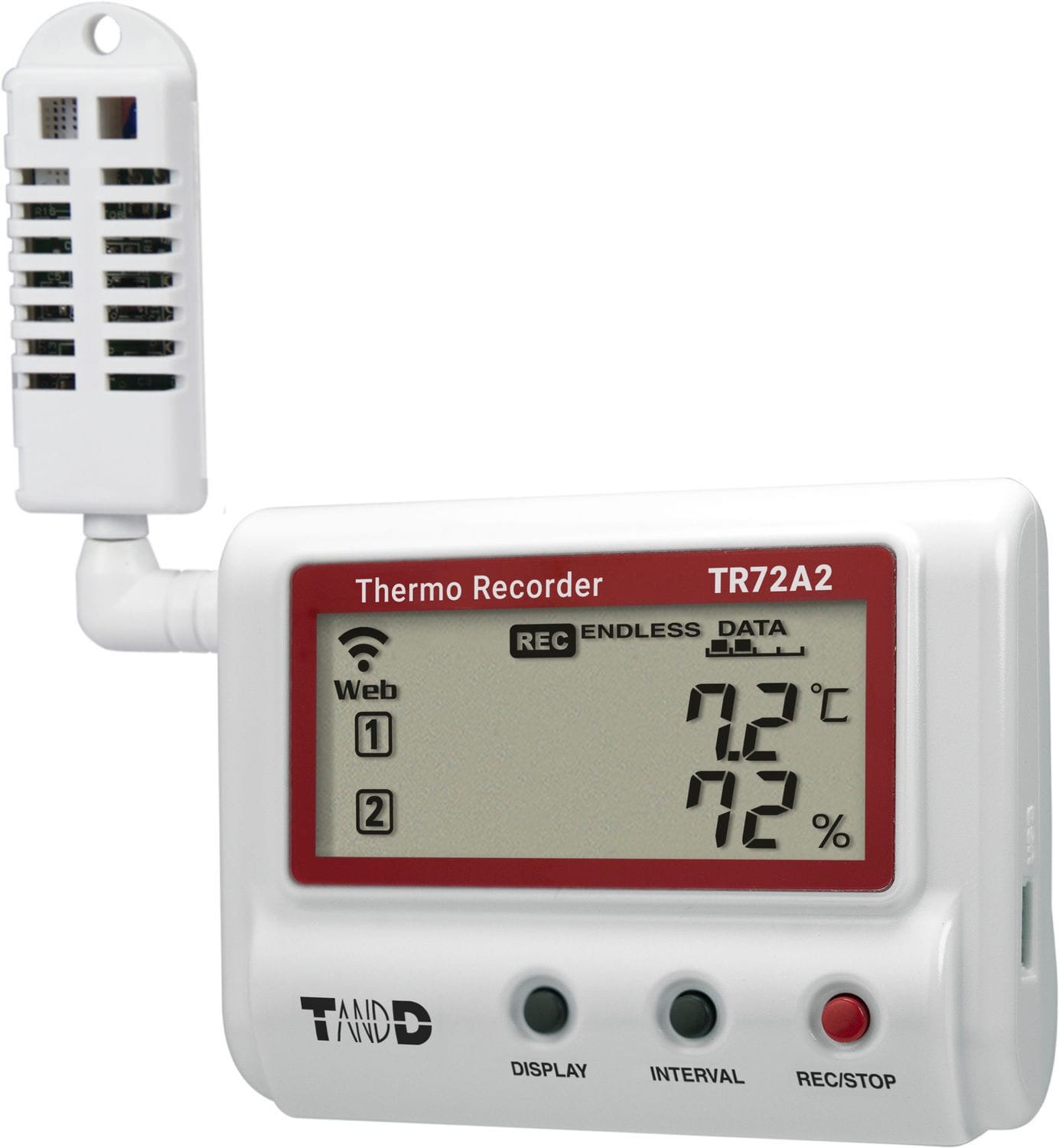 Temperature data-logger TR72A2 alternate view image 2
