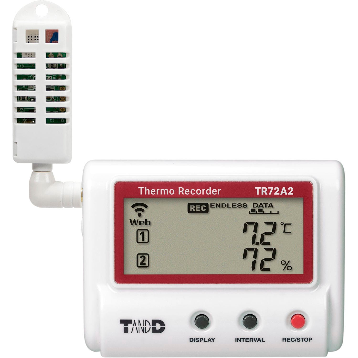 Temperature data-logger TR72A2