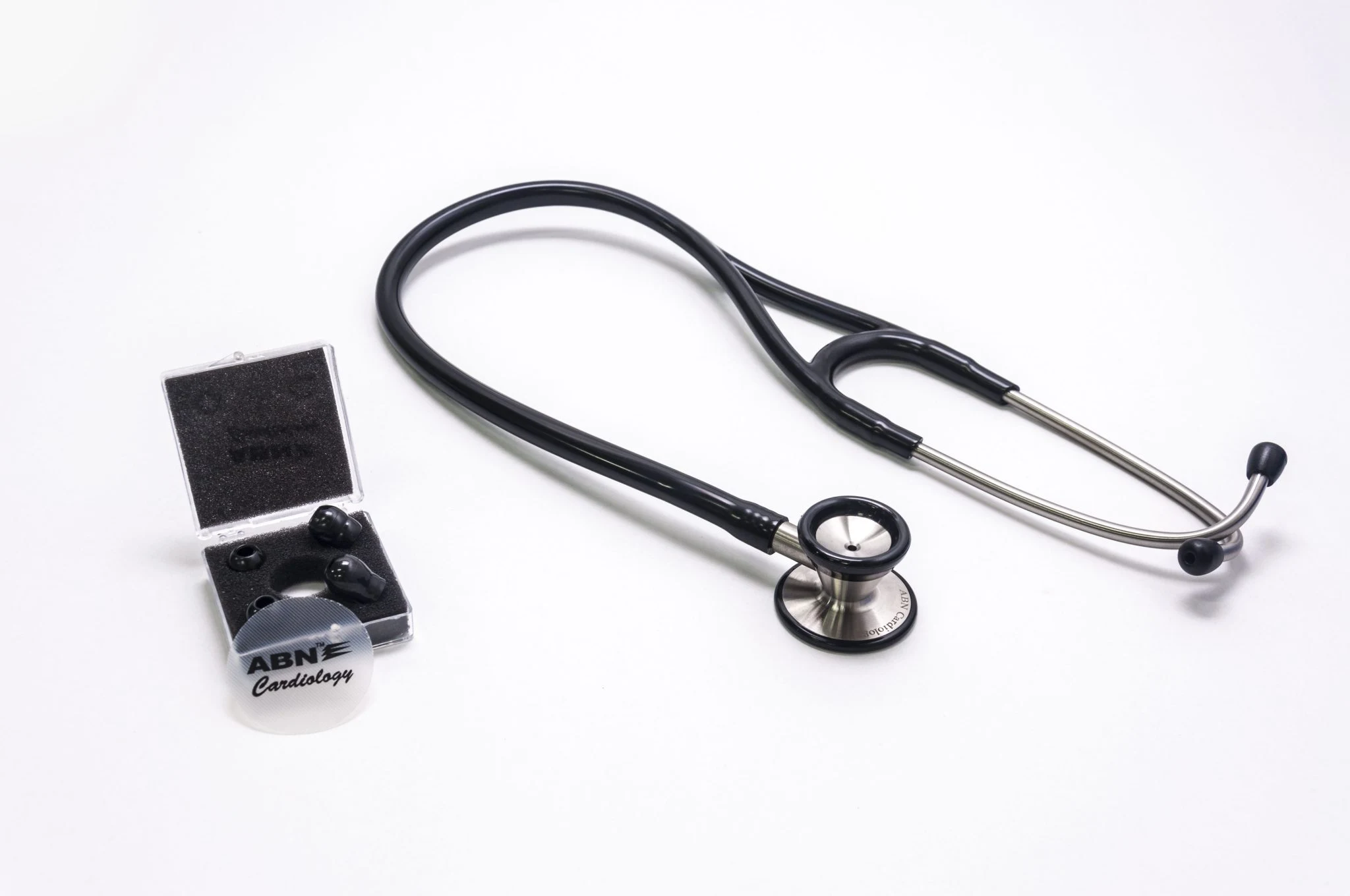 The Finest Crafted Cardiology Stainless Steel Stethoscope for Professional ABN™ CARDIOLOGY image 2
