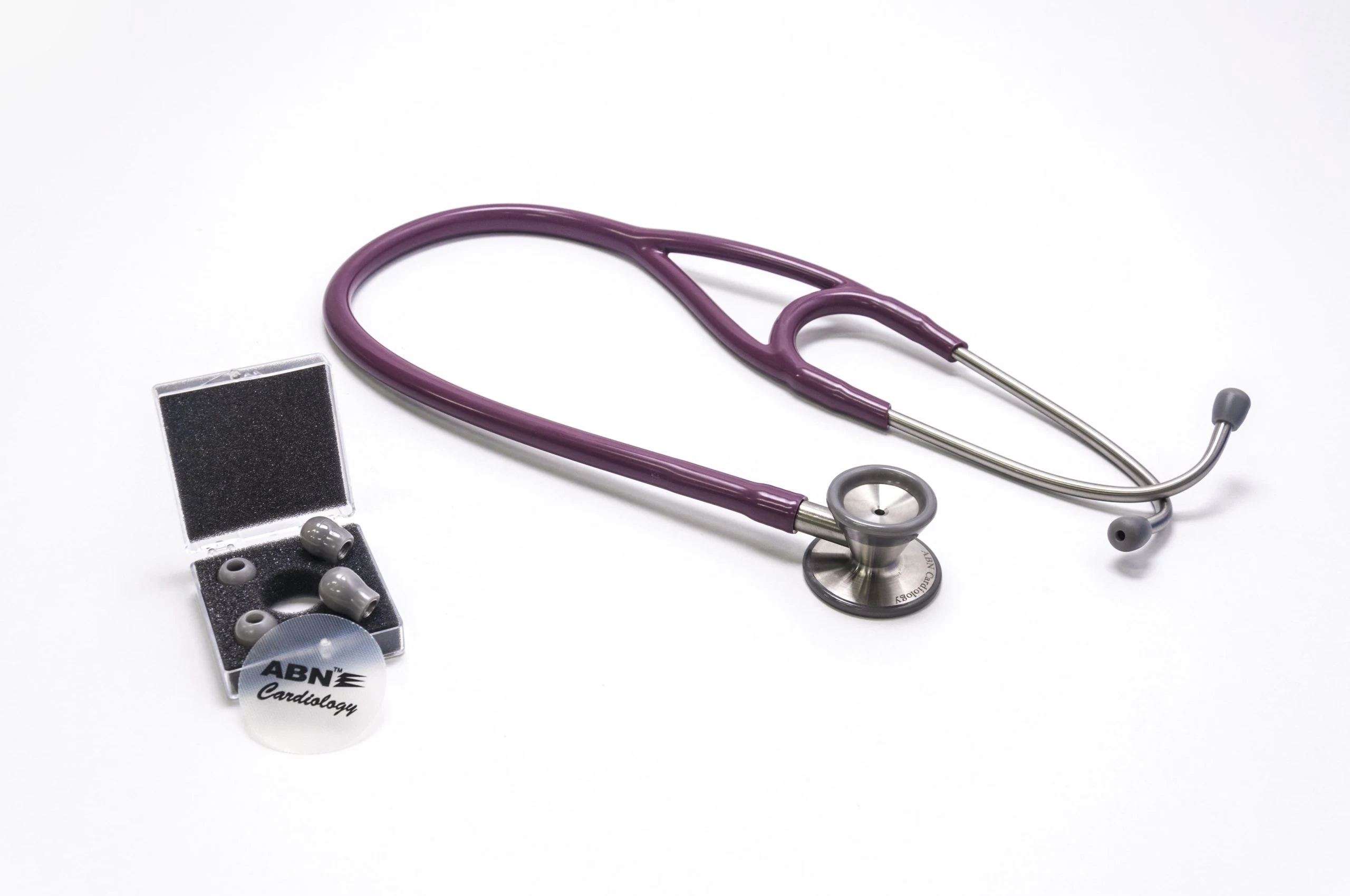 The Finest Crafted Cardiology Stainless Steel Stethoscope for Professional ABN™ CARDIOLOGY image 5
