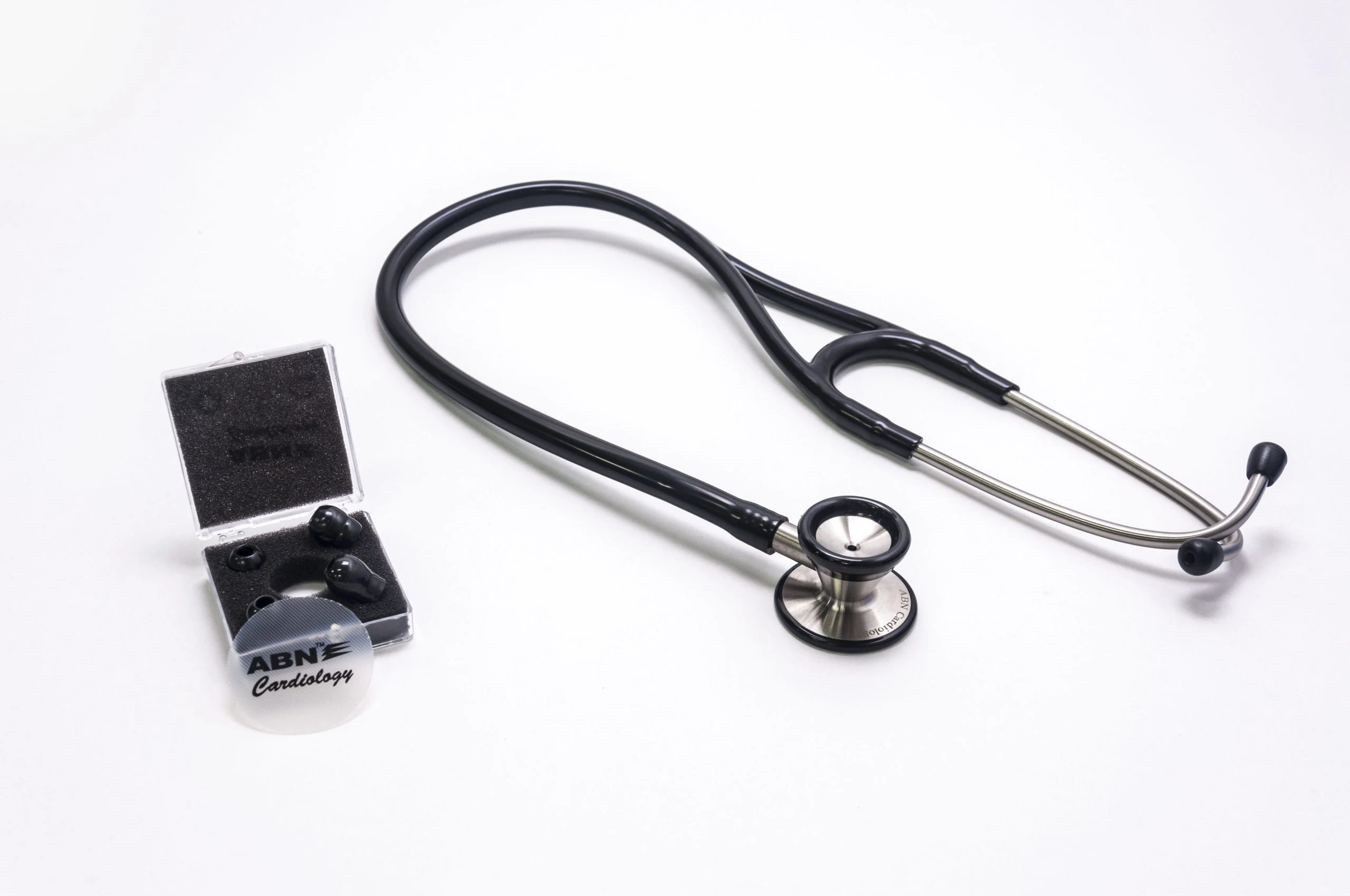 The Finest Crafted Cardiology Stainless Steel Stethoscope for Professional ABN™ CARDIOLOGY