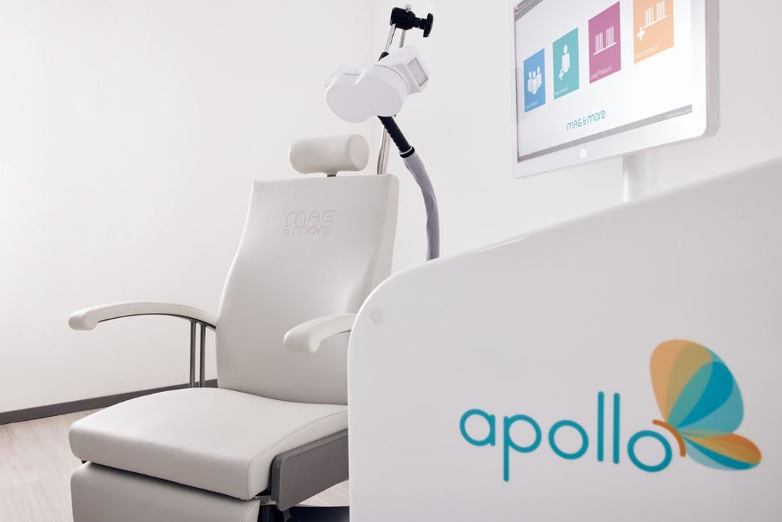 TMS + rTMS transcranial magnetic stimulator Apollo (MAG & More) image 3