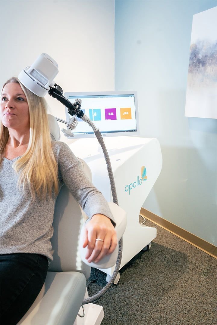 TMS + rTMS transcranial magnetic stimulator Apollo (MAG & More) image 4