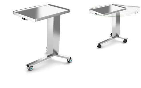 Trolley-mounted Mayo table 100 21 series alternate view image 2