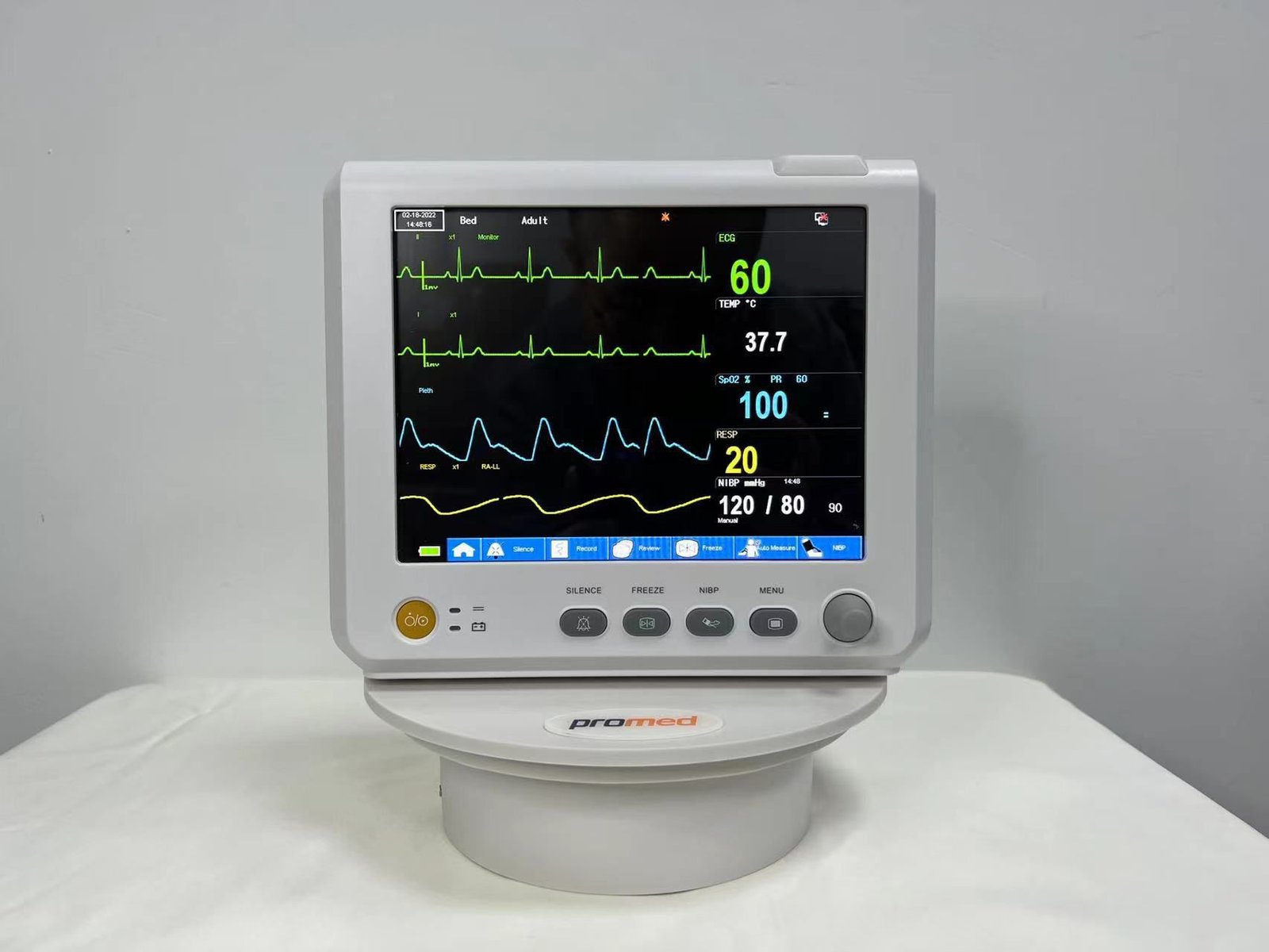 Trolley-mounted patient monitor PM-8B alternate view image 2