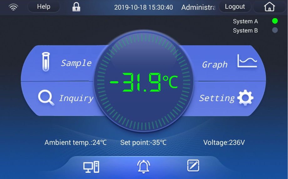 Ultra low-temperature freezer DW-86L T/ST Series alternate view image 2