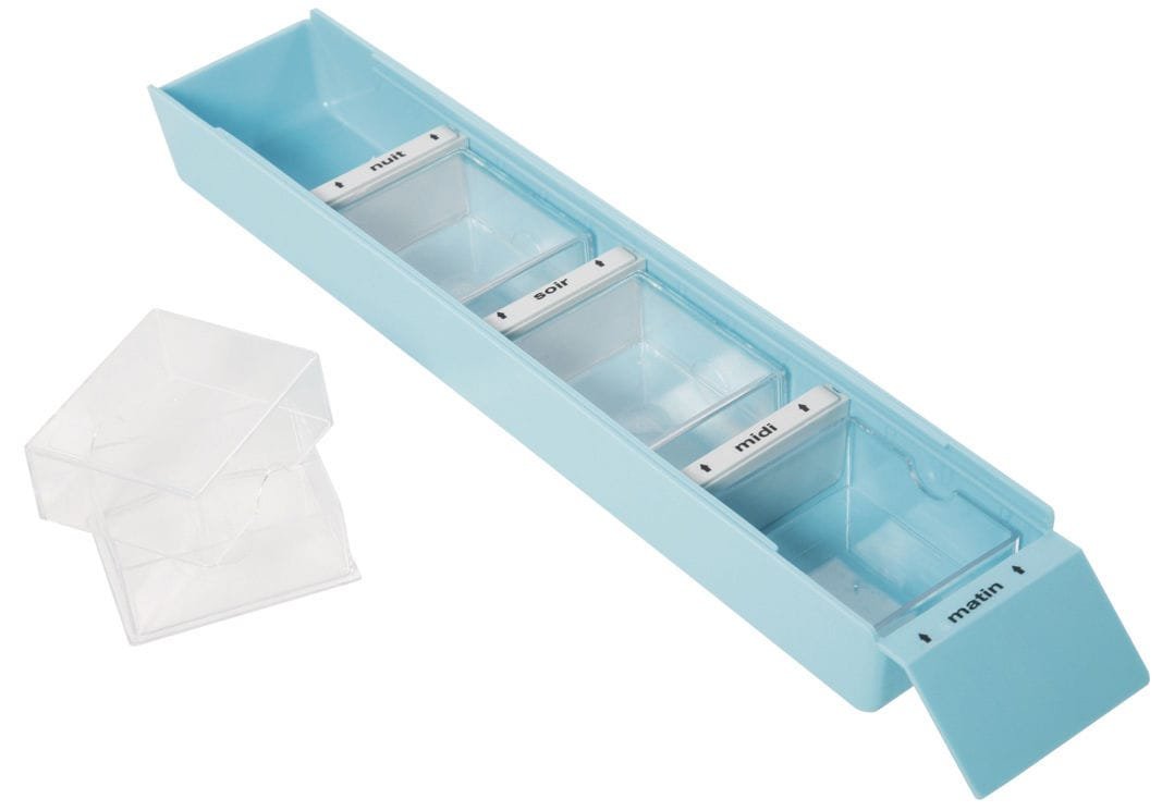 Weekly pill box 25210PILPLUM image 3