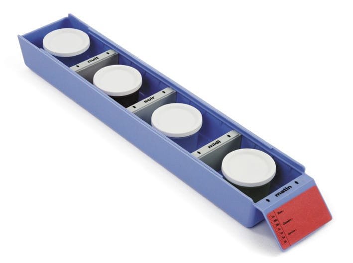 Weekly pill box 25210PILPLUM image 4