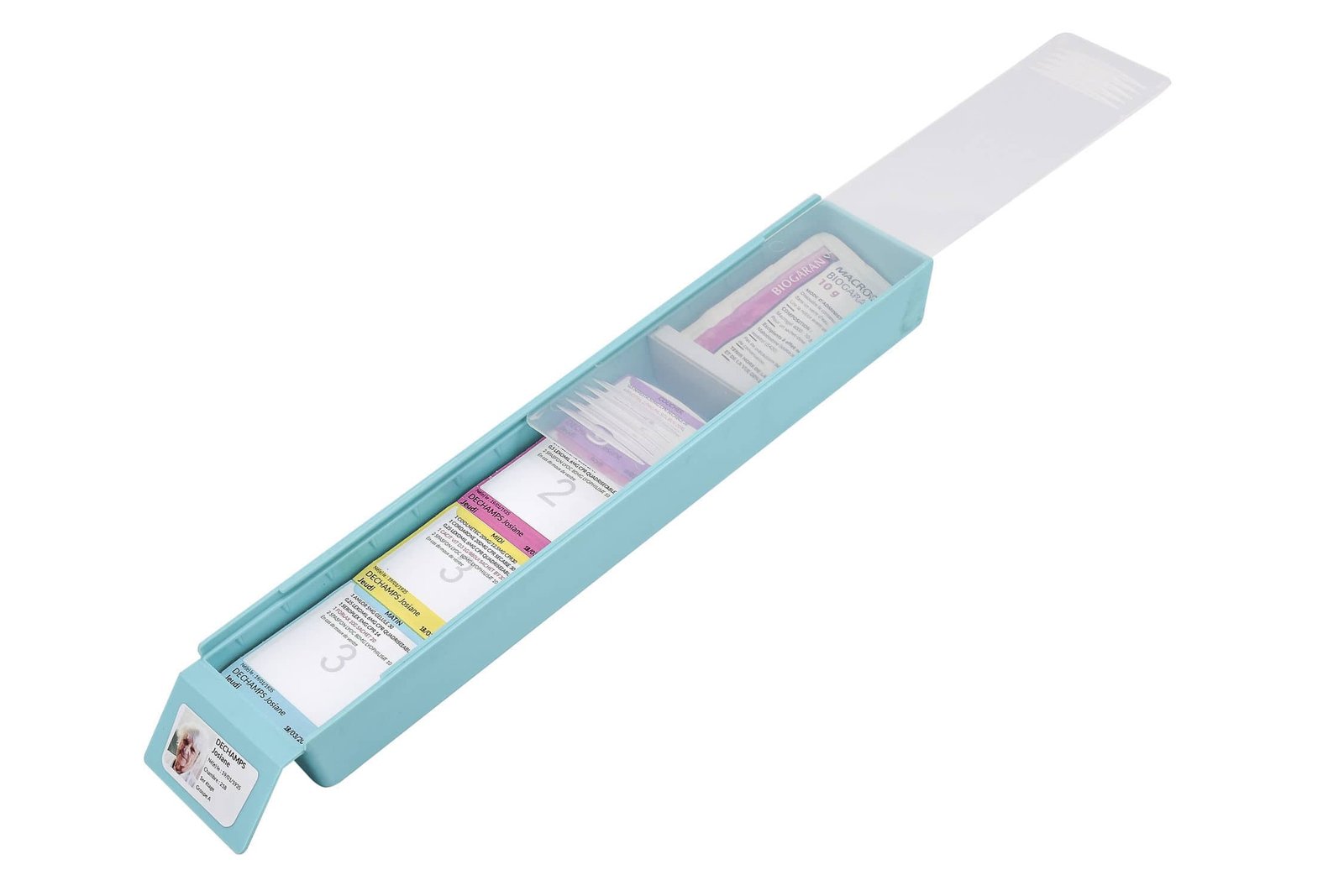 Weekly pill box 25210PILPLUM image 5