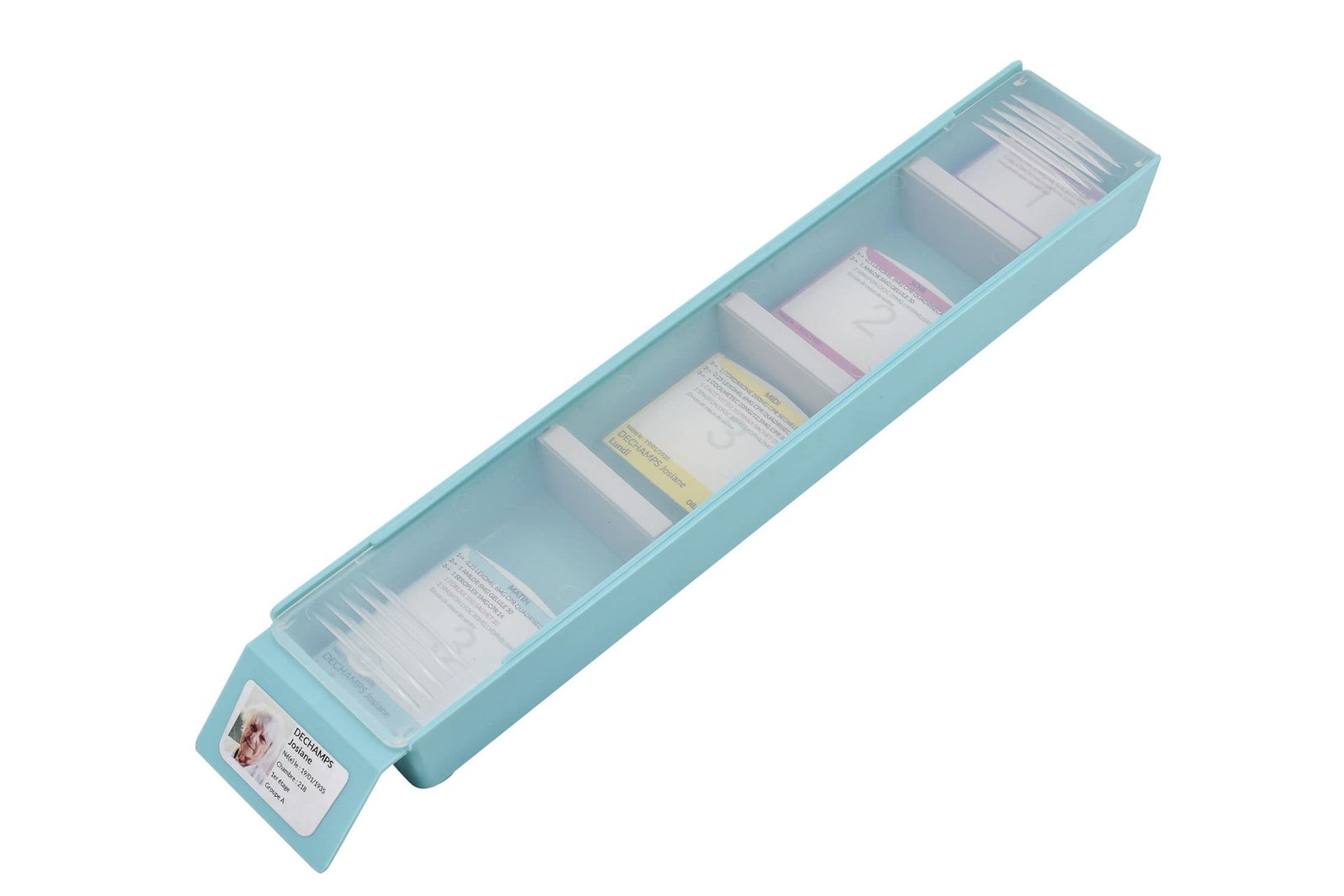 Weekly pill box 25210PILPLUM image 6