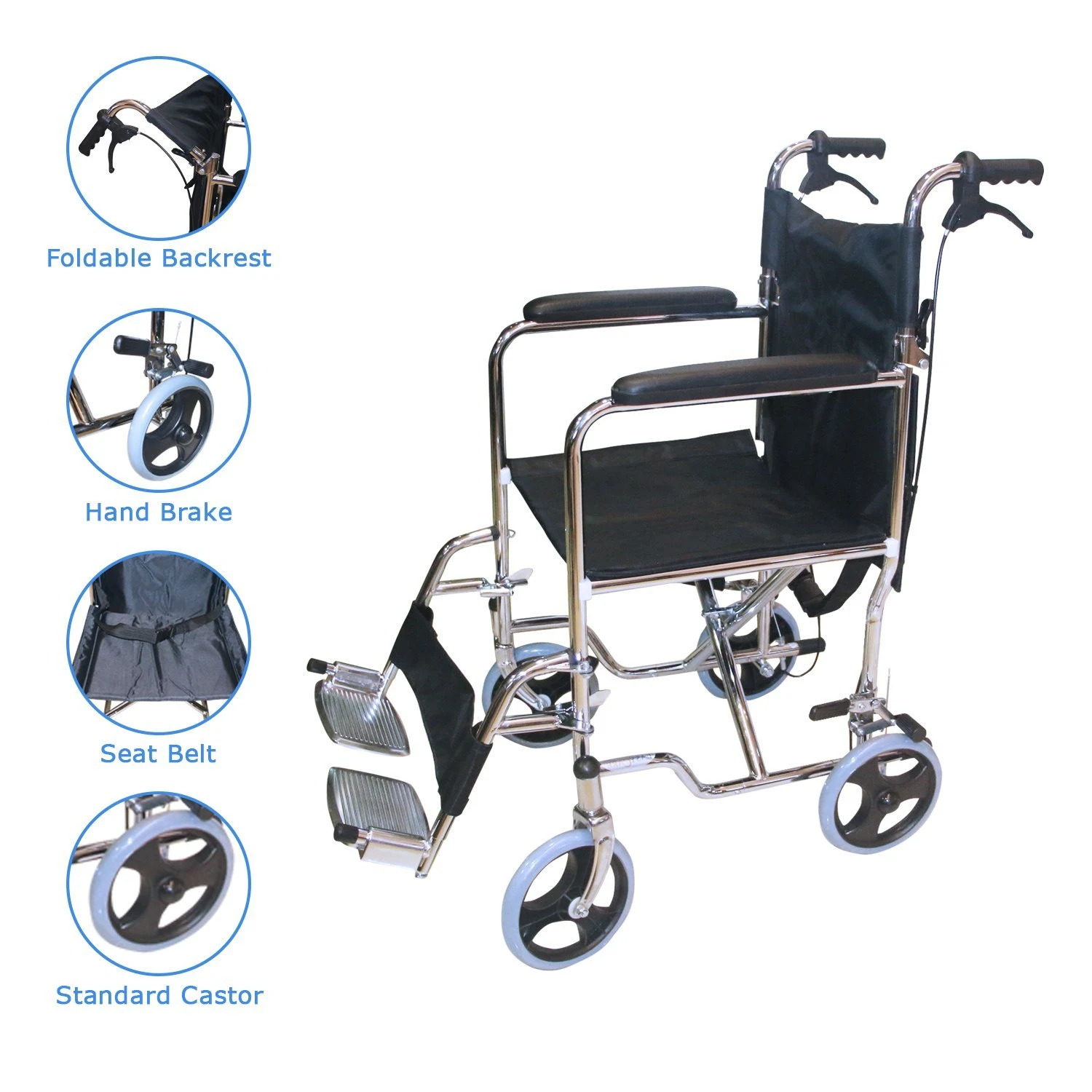 WHEEL CHAIR TRANSPORT KY-976AJ-43 alternate view image 2