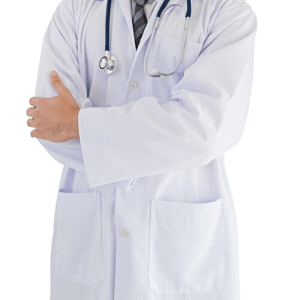 White Lab Coat - DR Coat White Male / Female - Surgicals alternate view image 2
