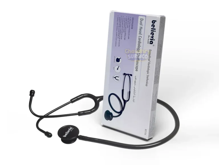 Believia Dual Head Cardiology Stethoscope Black Edition BCS-06