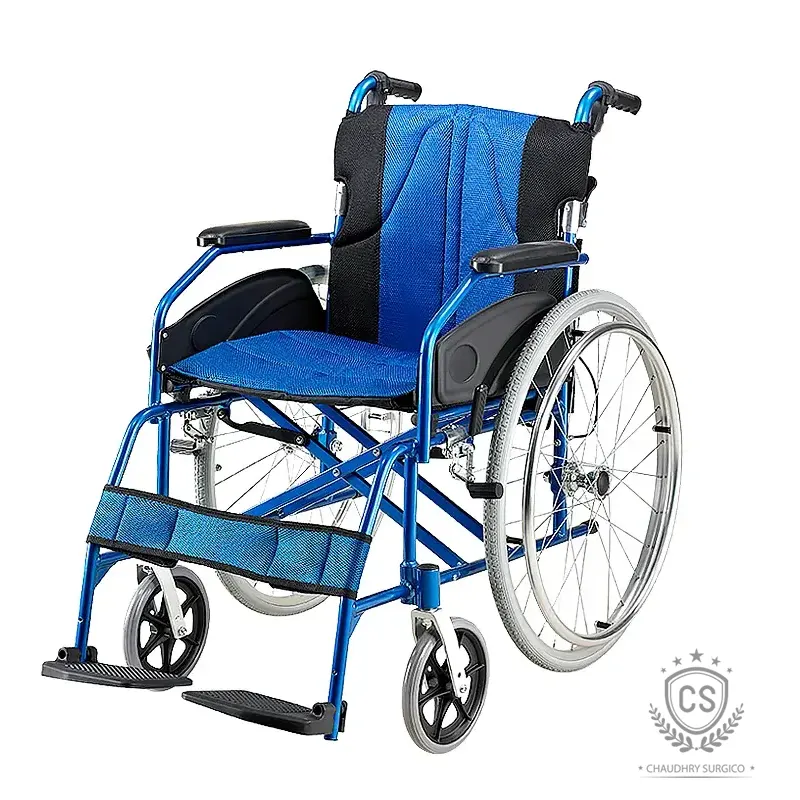 Wheelchair Manual Folding 868 Double Frame